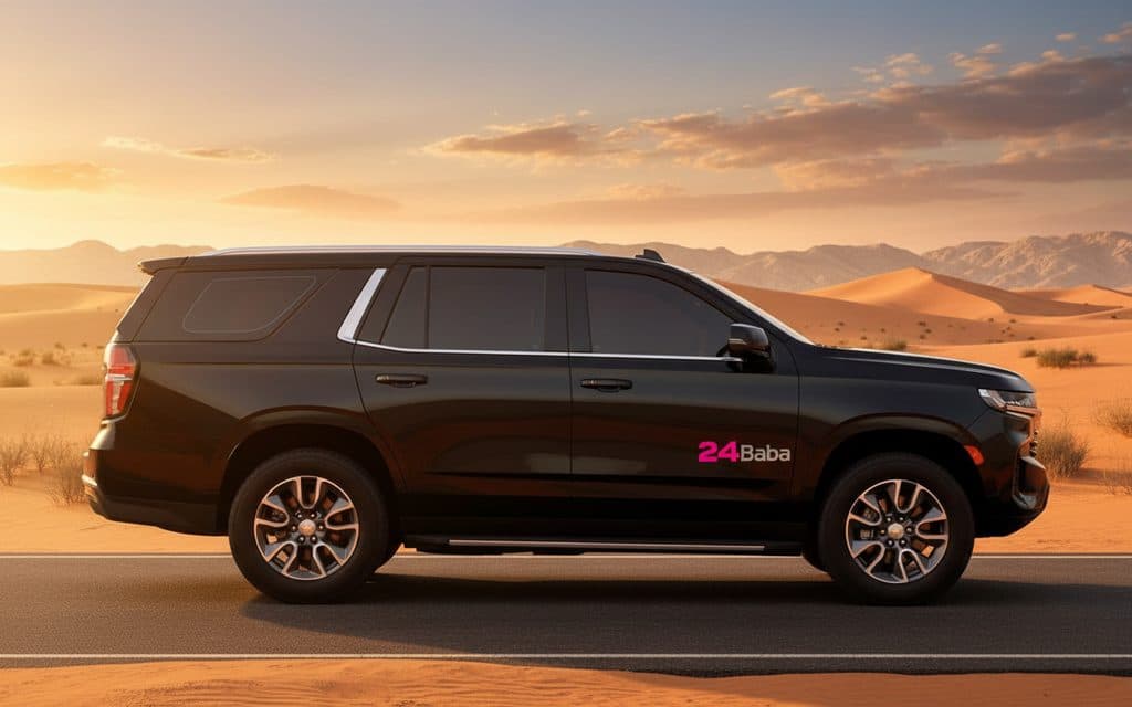 Chevrolet Tahoe 2023 Black side profile