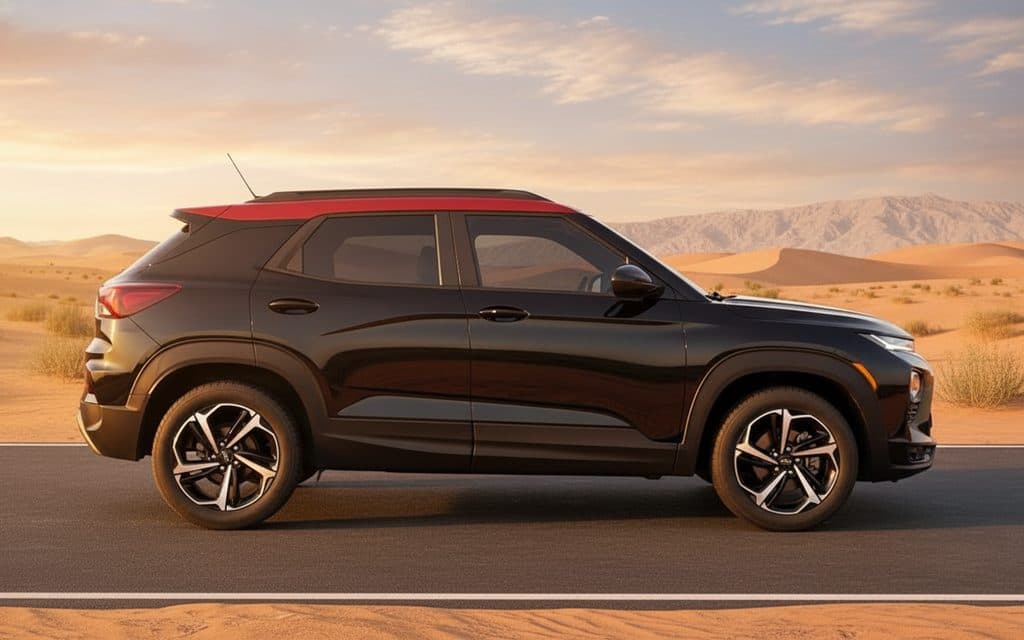 Chevrolet Trailblazer 2021 Black side profile