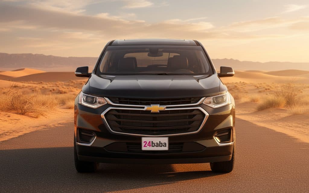 Chevrolet Traverse 2020 Black - Luxury SUV Rental Dubai