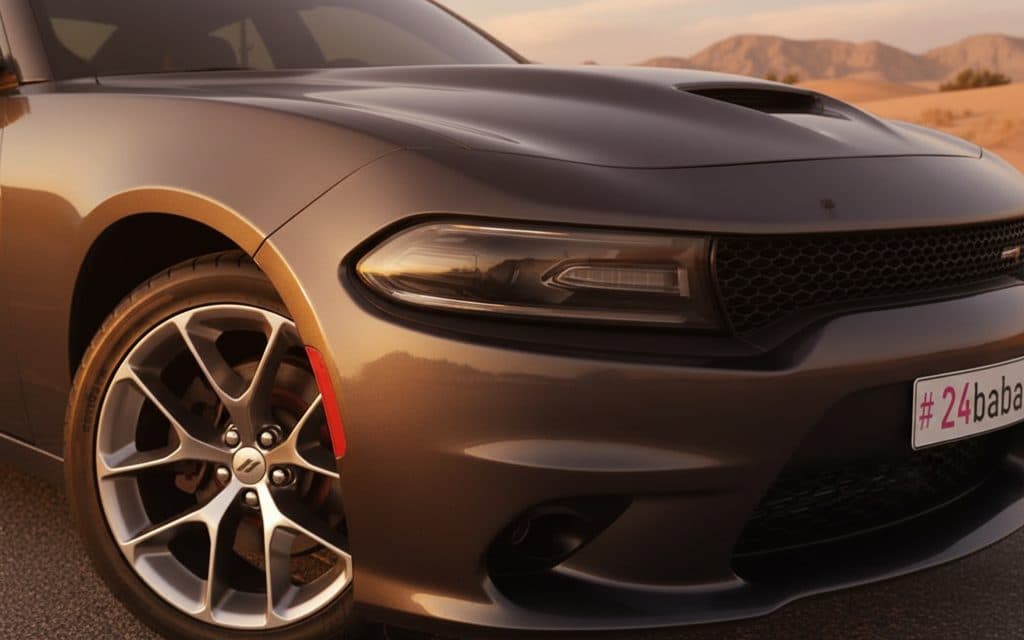 Dodge Charger 2021 alloy wheel close up