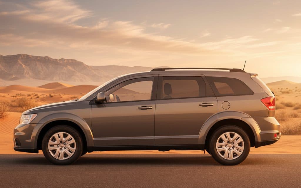 Dodge Journey 2025 Grey side profile