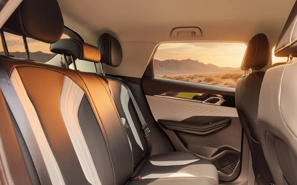 Geely Coolray 2026 leather seats and cabin