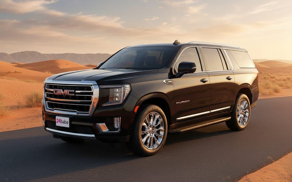 Gmc Yukon 2023 Black side profile