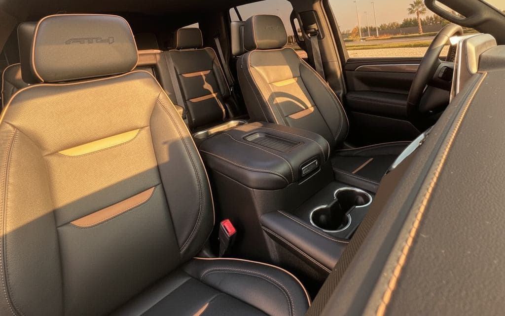 Gmc Yukon 2024 leather seats and cabin
