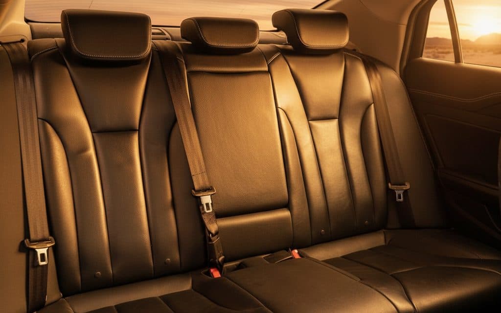 Hongqi H5 2023 leather seats and cabin