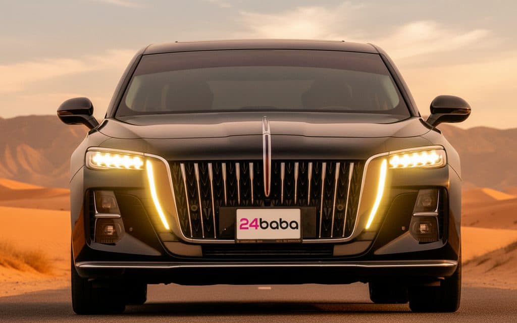 Hongqi H5 2024 Black rental in Dubai