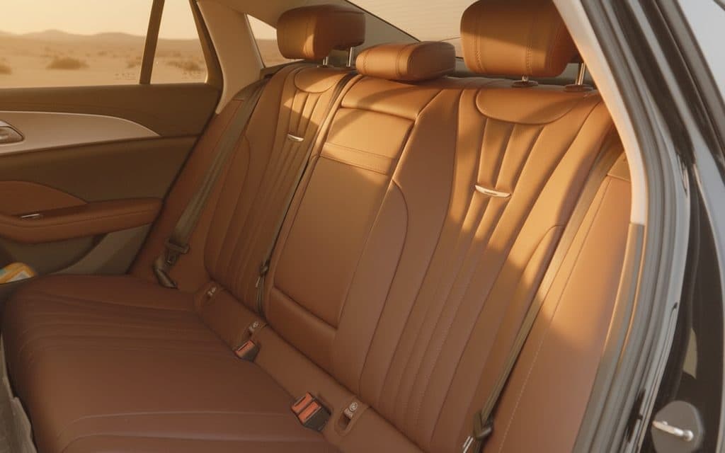 Hongqi H5 2024 leather seats and cabin