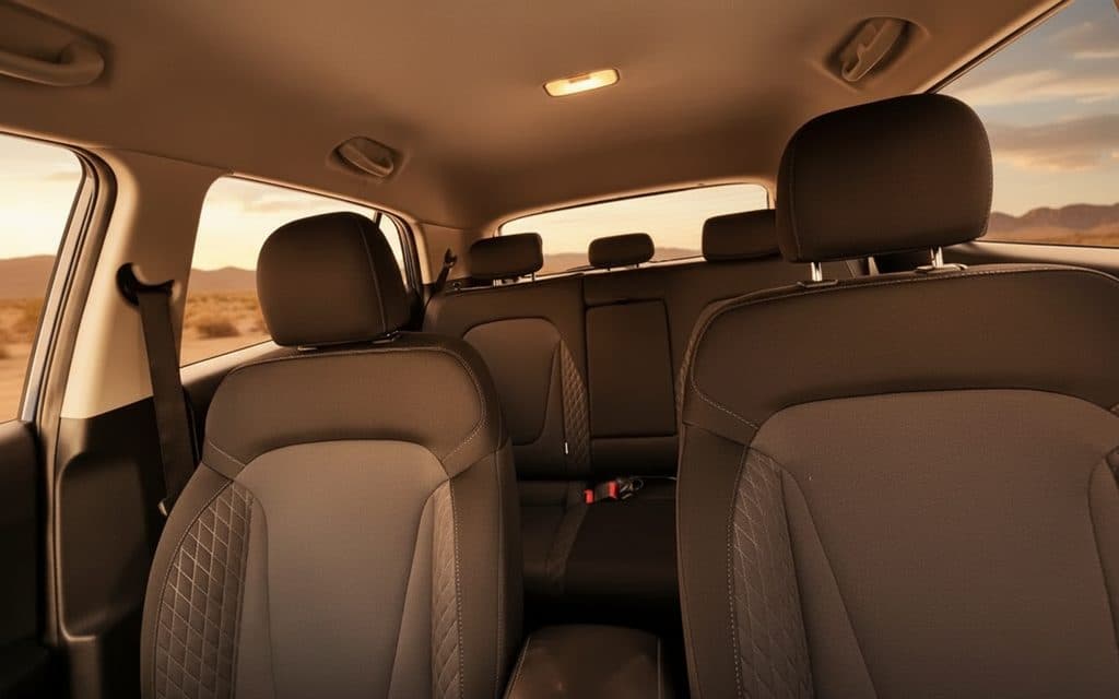 Hyundai Creta 2023 leather seats and cabin
