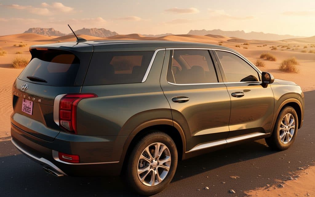 Hyundai Palisade 2022 Grey side profile