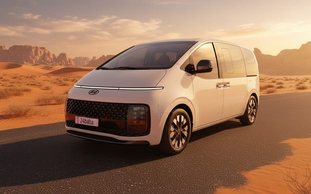 Hyundai Staria 2024 White in Dubai