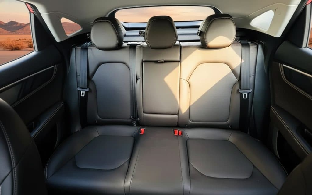 Jac J7 2024 leather seats and cabin