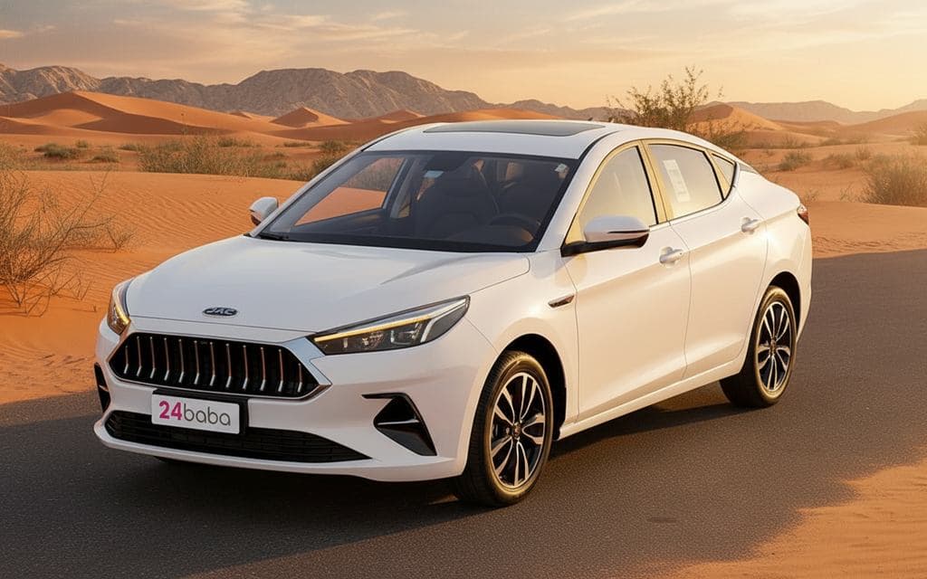 Jac J7 2025 White rental in Dubai