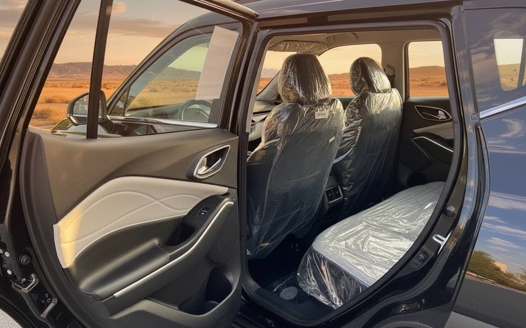 Jac Js4 2024 interior view showing trim