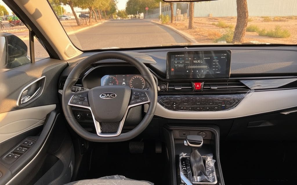 Jac Js4 2024 interior view showing trim