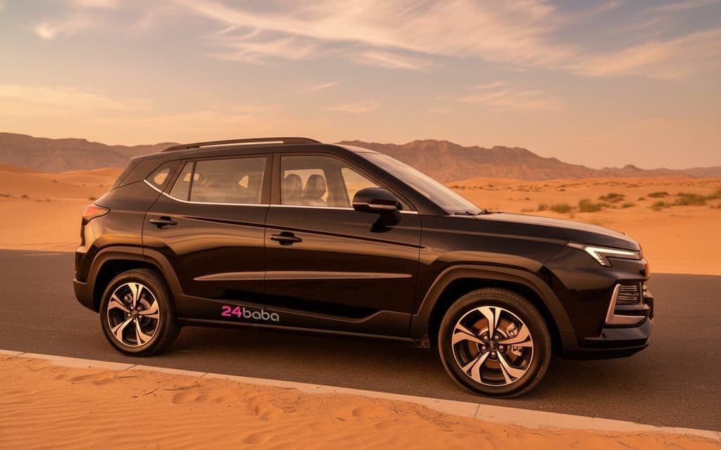 Jac Js4 2024 Black side profile