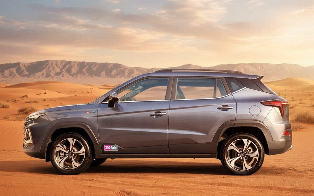 Jac Js4 2024 Silver side profile