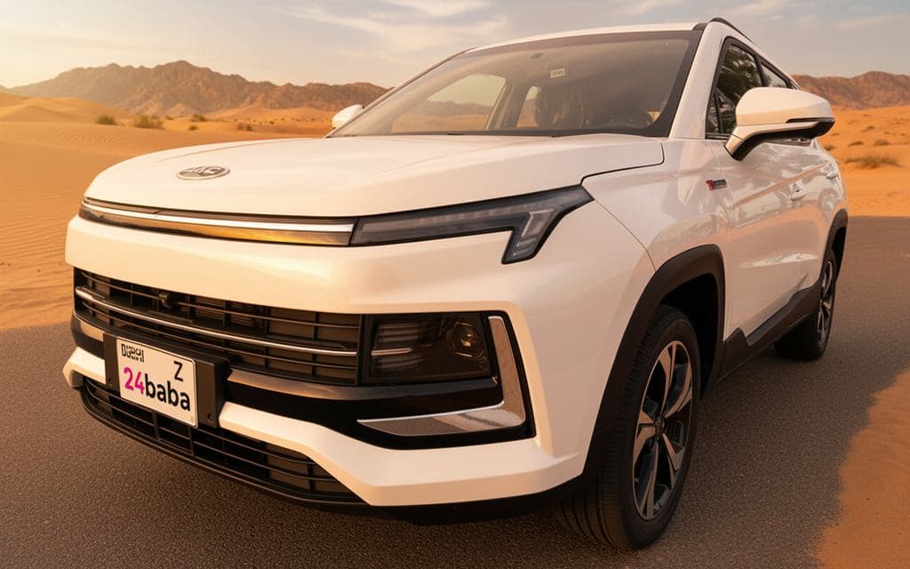 Jac Js4 2023 White rental in Dubai