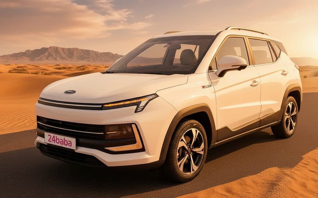 Jac Js4 2023 White rental in Dubai