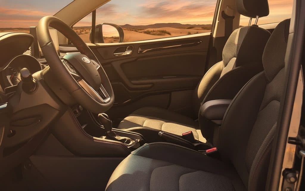 Jac S3 2025 leather seats and cabin