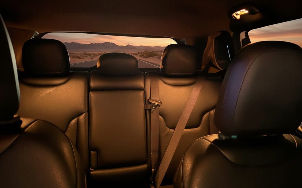 Jeep Compass 2021 leather seats and cabin