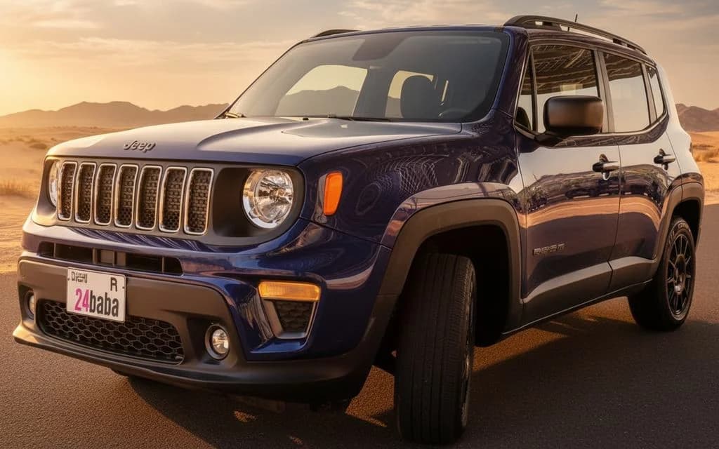 Jeep Renegade 2021 Blue SUV in Dubai