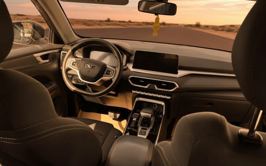 Kaiyi X3 2024 interior view showing trim