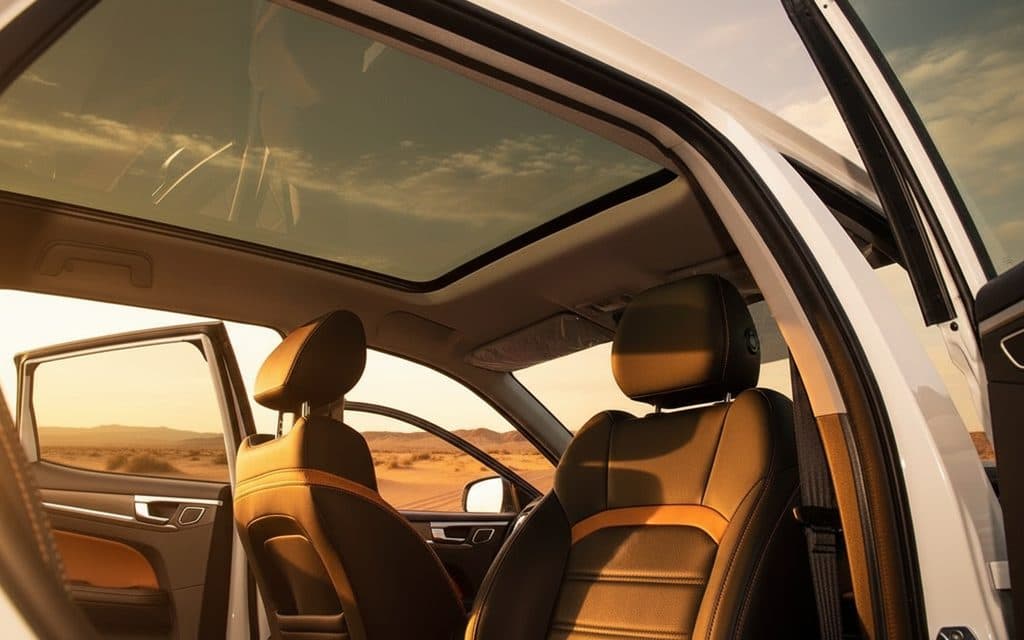 Kaiyi X3 2023 leather seats and cabin