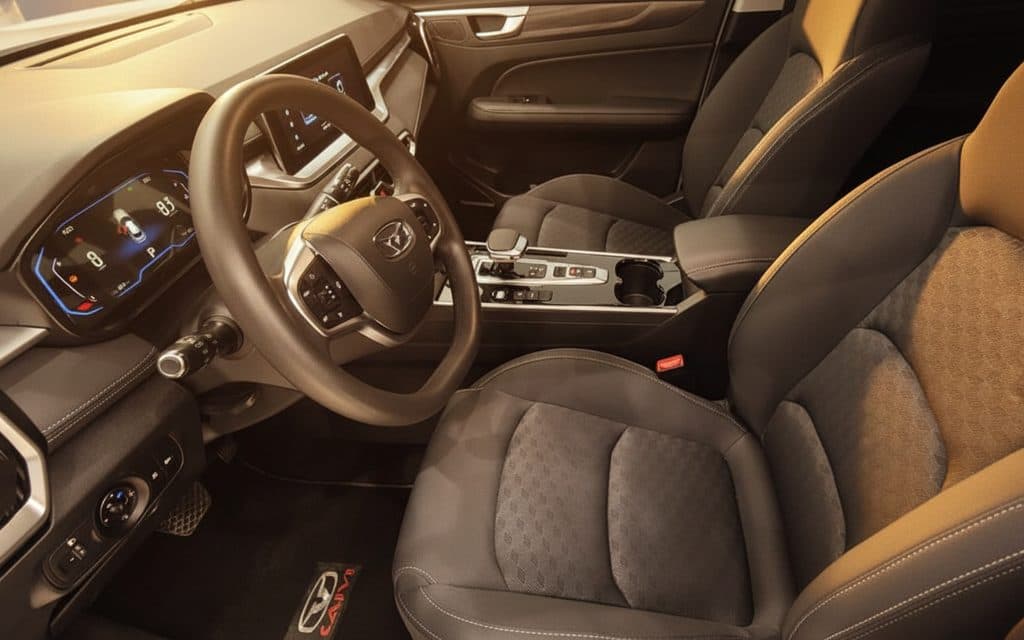 Kaiyi X3 2025 interior view showing trim