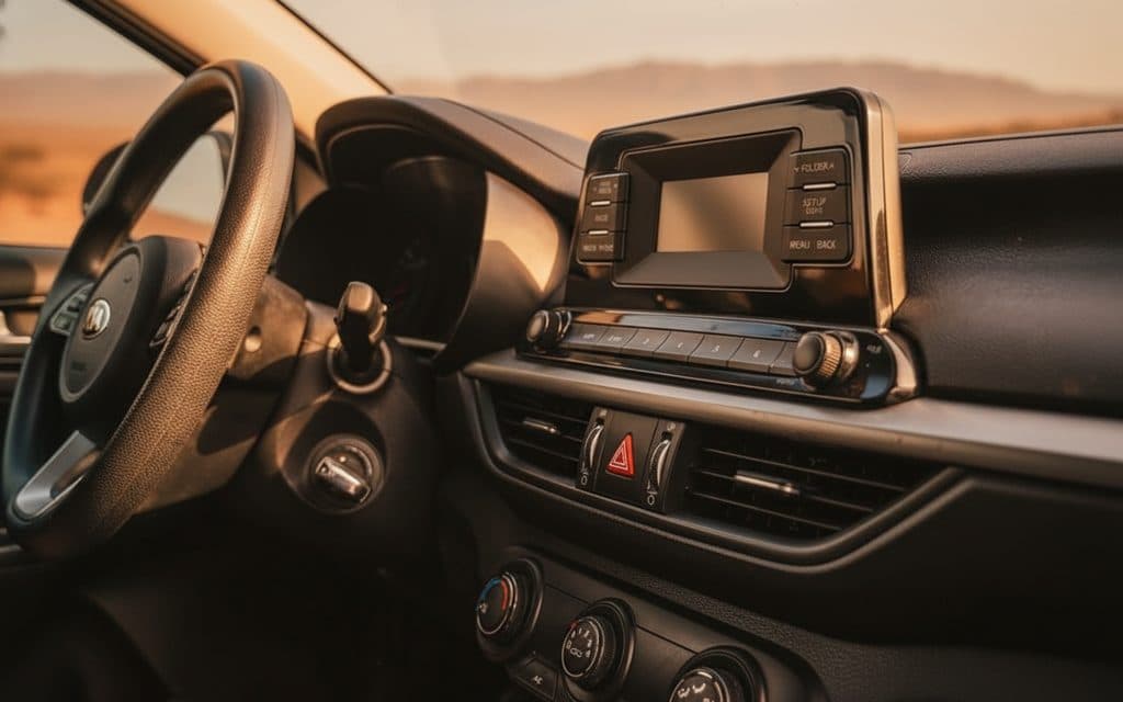 Kia Cerato 2020 dashboard and infotainment