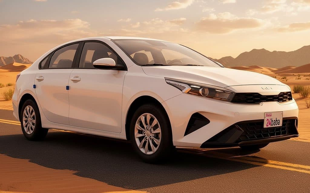Rent Kia Cerato 2023 White in Dubai