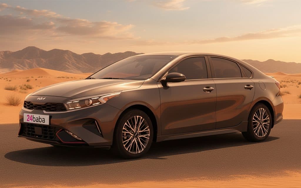 Kia Forte 2023 Grey rental in Dubai