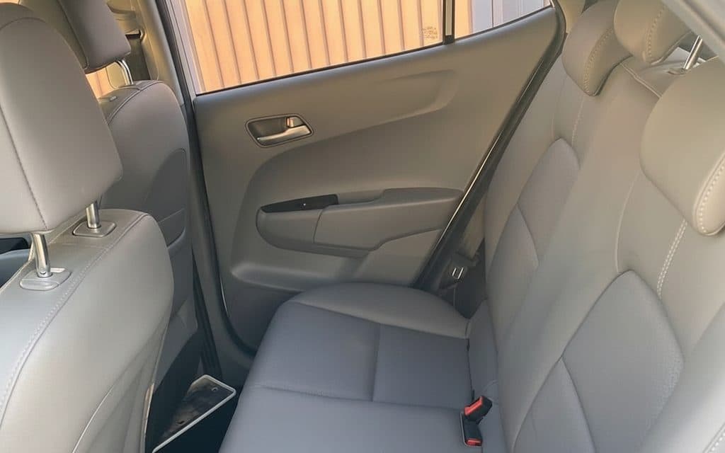Kia Morning 2021 leather seats and cabin