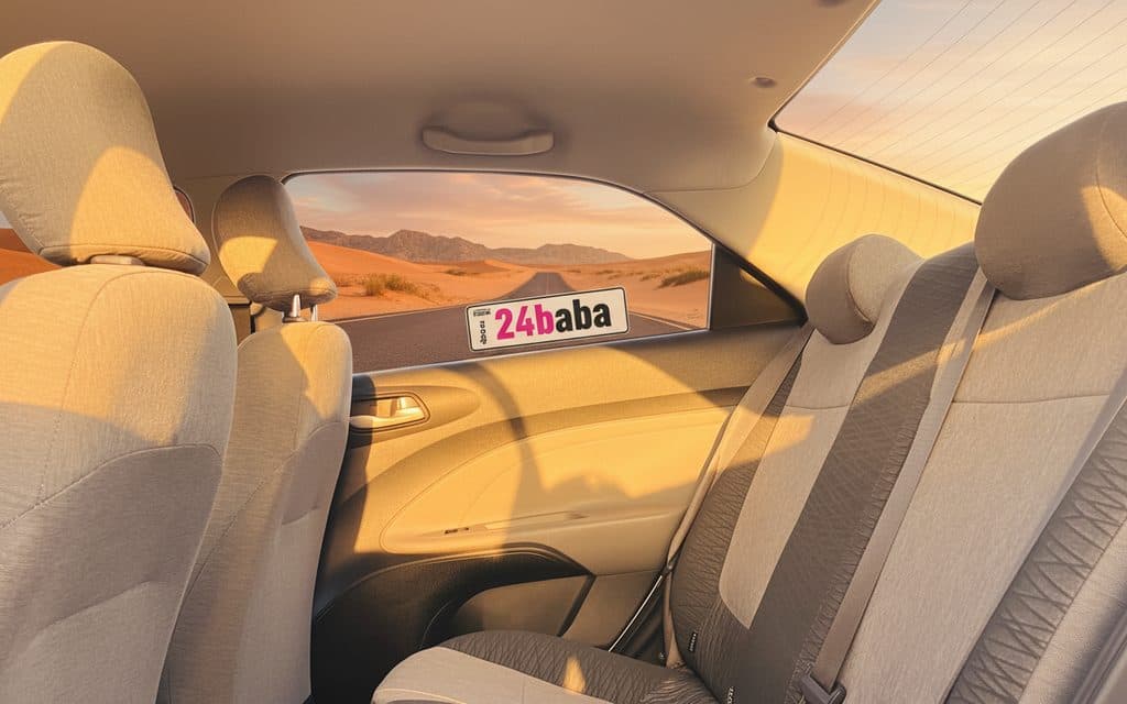 Kia Pegas 2023 interior view showing trim