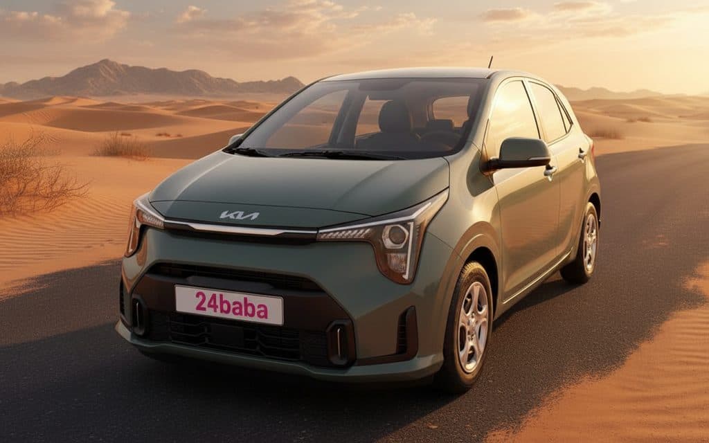Rent Kia Picanto 2024 Green in Dubai