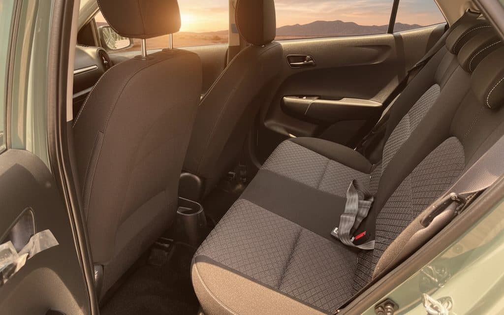 Kia Picanto 2024 leather seats and cabin