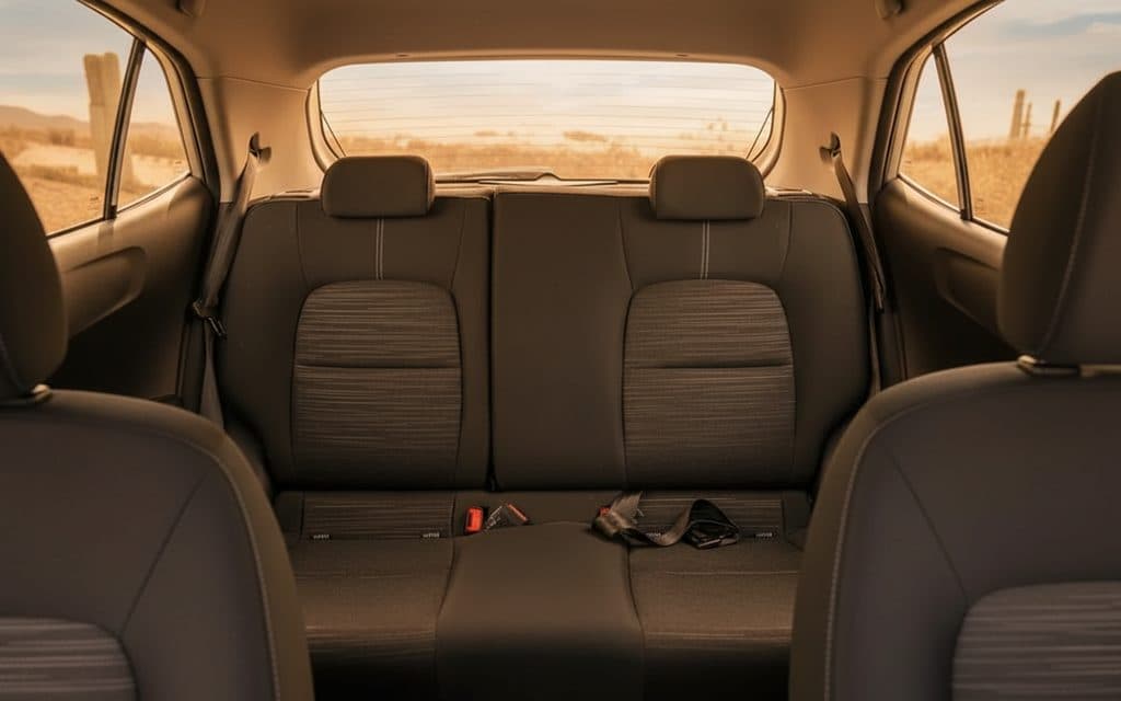 Kia Picanto 2023 leather seats and cabin