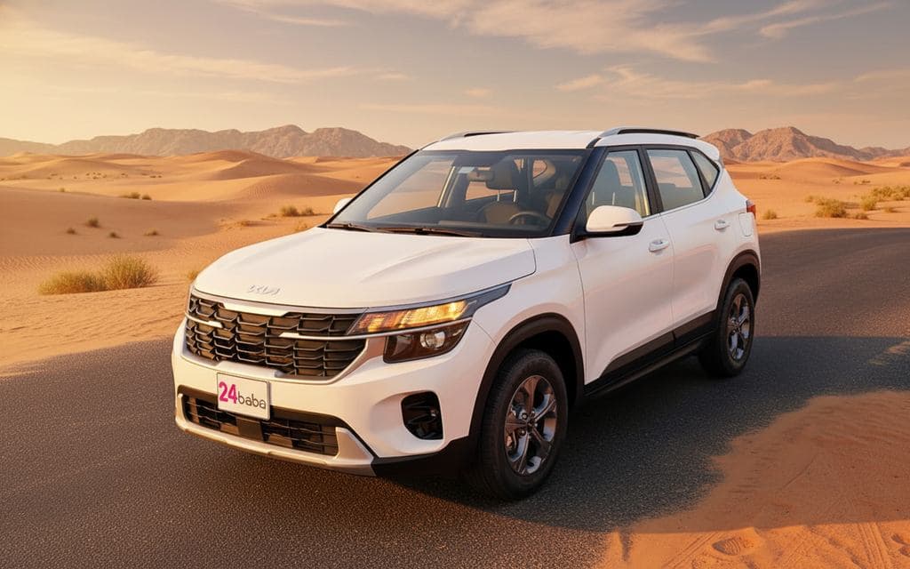 Hire Kia Seltos 2025 White in Dubai