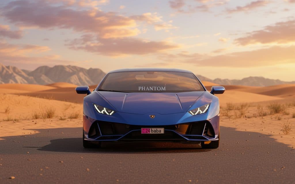 Rent Lamborghini Huracan 2021 Blue in Dubai