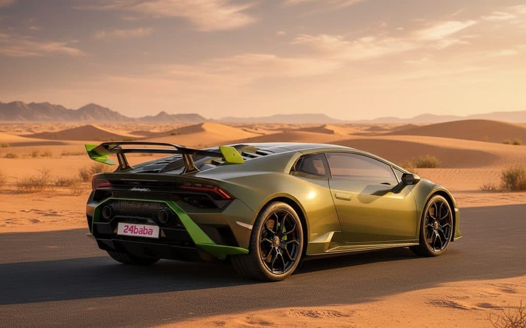 Lamborghini Huracan 2022 alloy wheel close up