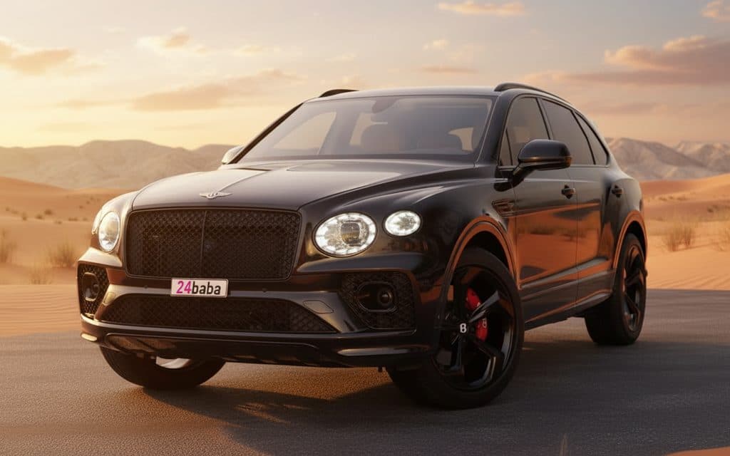 Bentley Bentayga 2023 Black - rental in Dubai