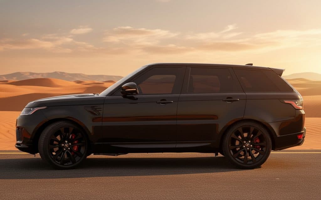 LandRover RangeRoverSport 2021 Black side profile