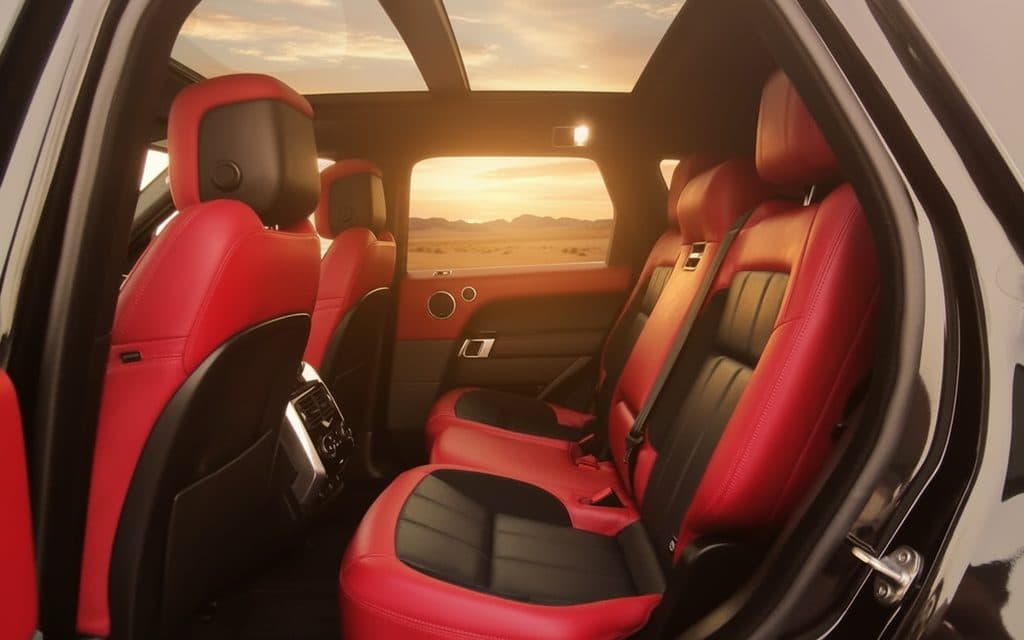 LandRover RangeRoverSport 2021 leather seats and cabin