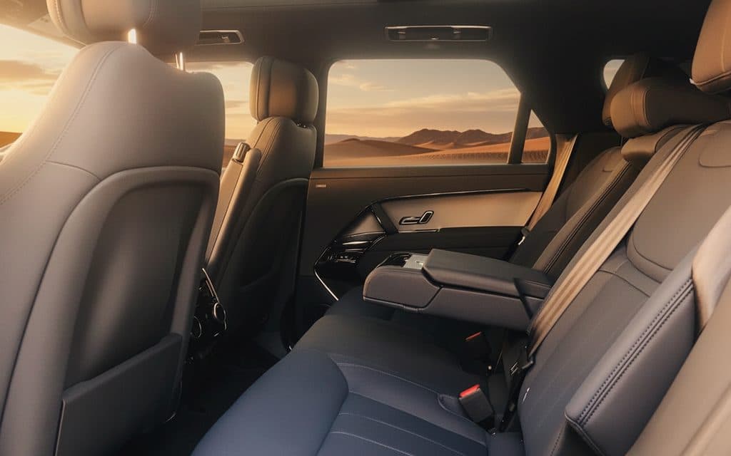 LandRover RangeRoverSport 2024 leather seats and cabin