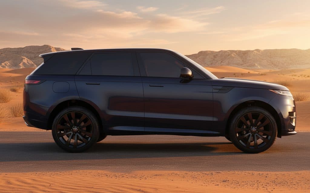 LandRover RangeRoverSport 2024 Black side profile