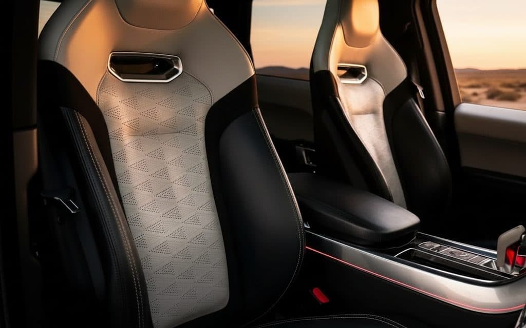 LandRover RangeRoverSport 2020 leather seats and cabin