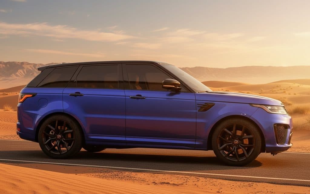LandRover RangeRoverSport 2020 Blue side profile