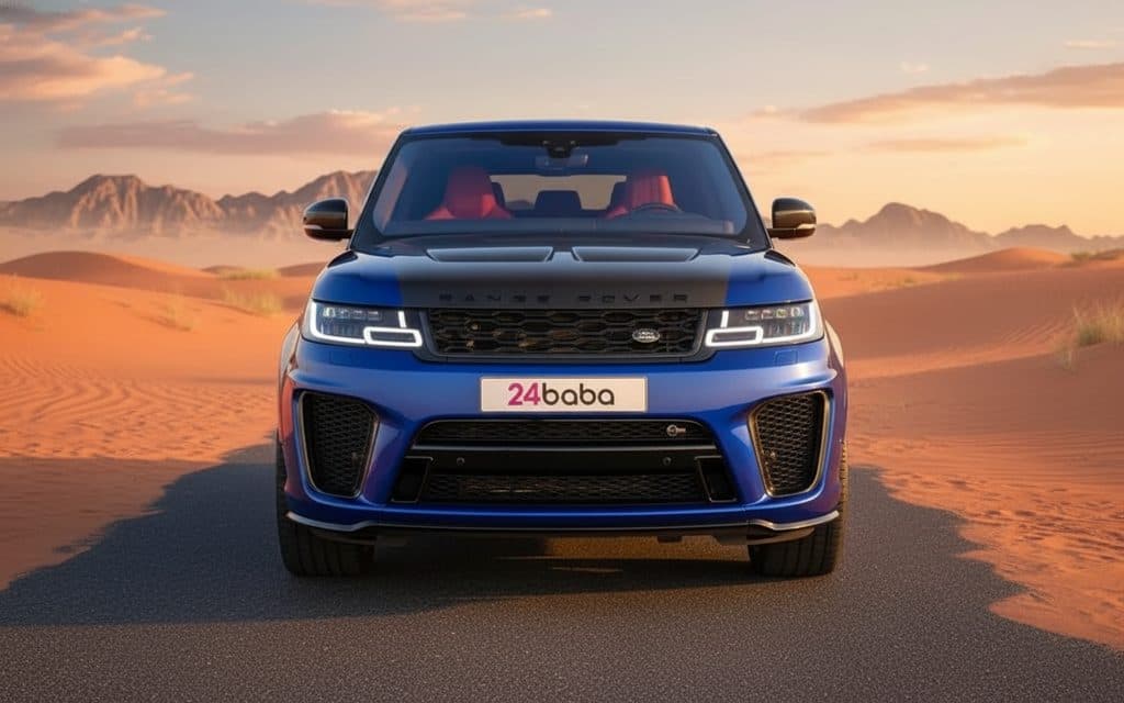 Land Rover Range Rover Sport 2022 Blue rental in Dubai