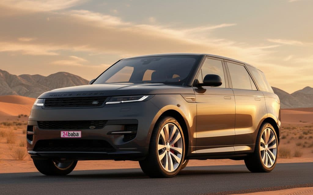 Land Rover Range Rover Sport 2023 Dark Gray cover rental in Dubai