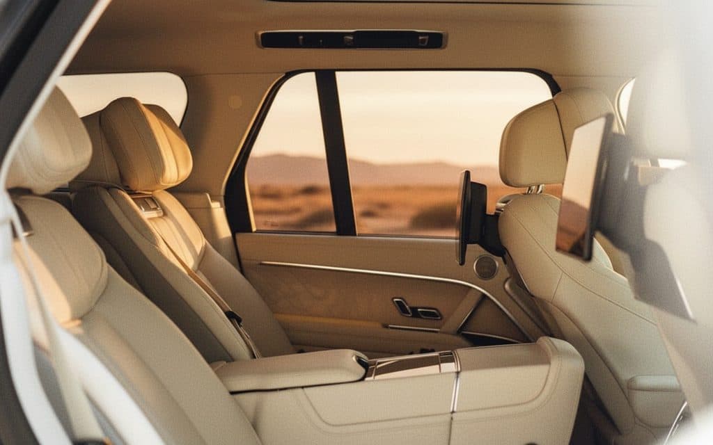 LandRover RangeRoverVogue 2025 leather seats and cabin