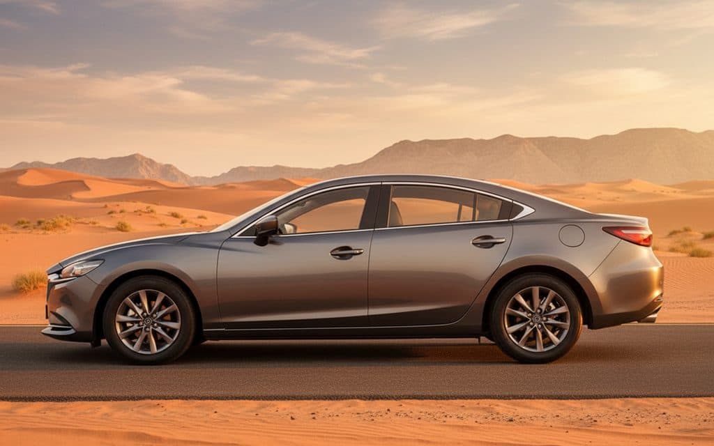 Mazda 6 2025 Grey side profile